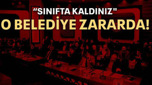 O belediye zararda!